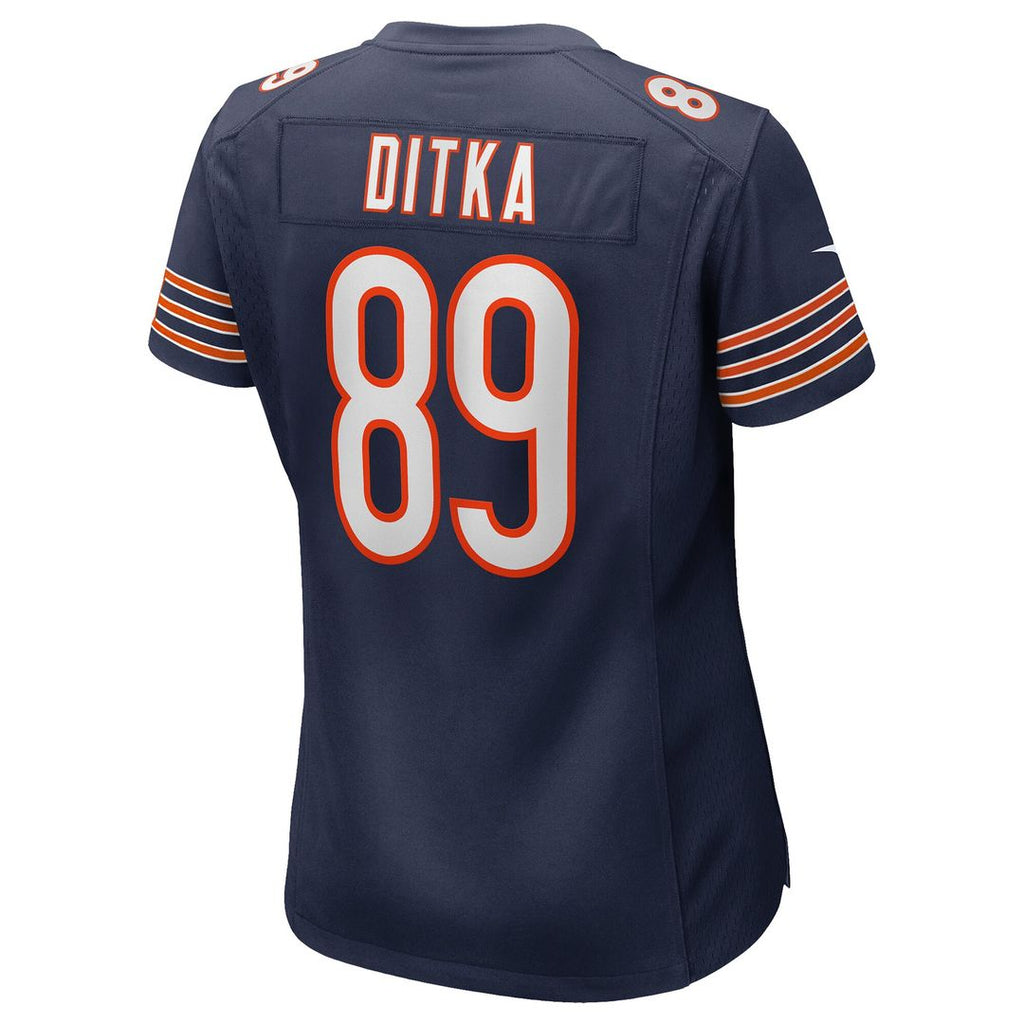 Mike Ditka Chicago Bears Nike Women's Game Retired Player Official Jersey - Navy