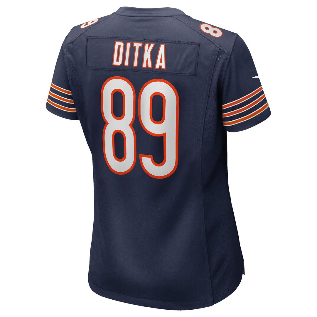 Mike Ditka Chicago Bears Nike Women's Game Retired Player Official Jersey - Navy