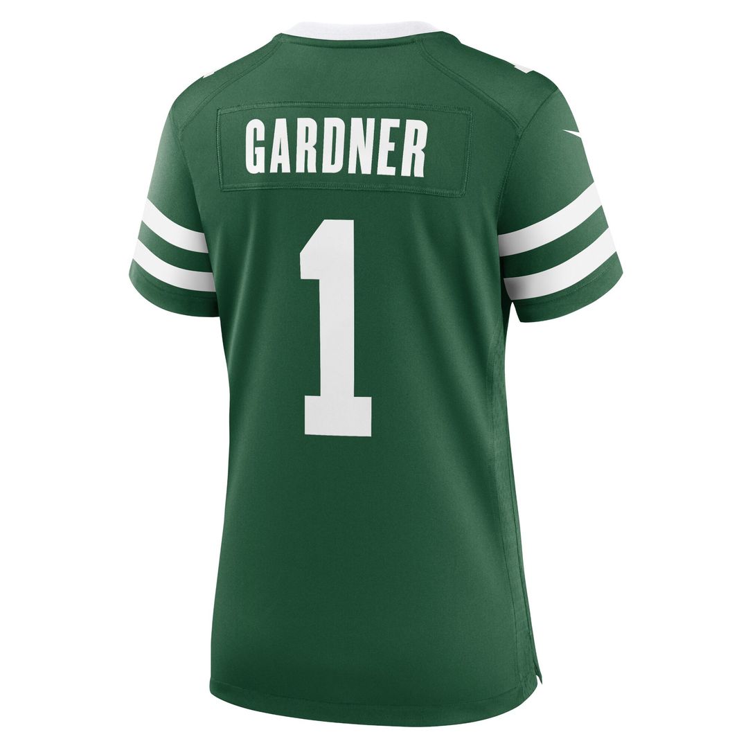 Ahmad Sauce Gardner New York Jets Nike Women's Game Official Jersey - Legacy Green