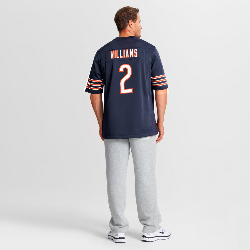 Caleb Williams Chicago Bears Nike Alternate  Player Game Official Jersey - Orange