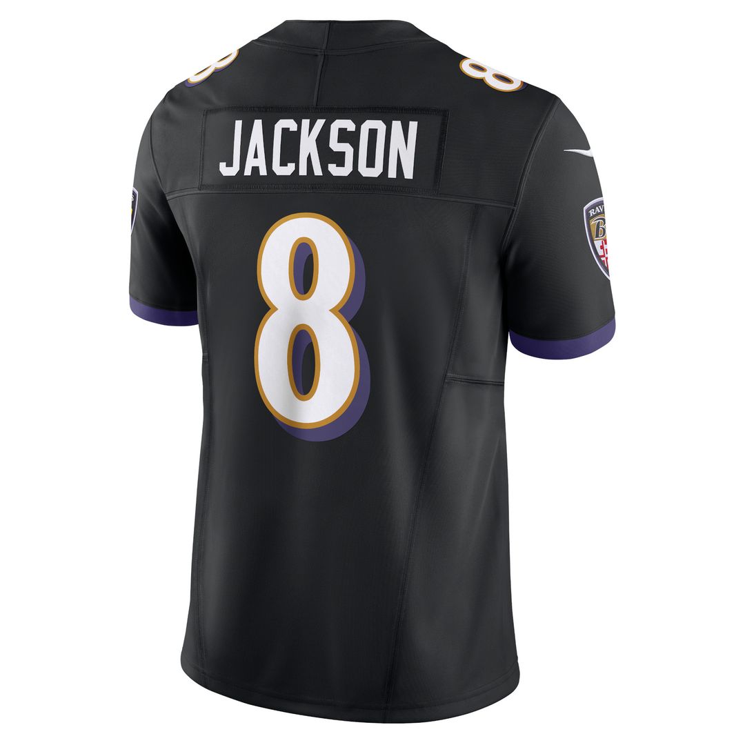 Lamar Jackson Baltimore Ravens Nike Vapor F.U.S.E. Limited Official Jersey - Purple
