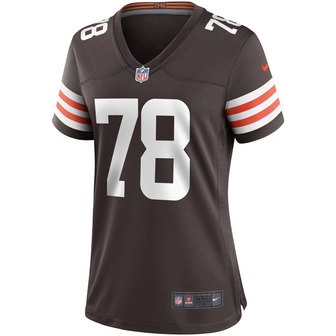Jack Conklin Cleveland Browns Nike Women's Player Game Official Jersey - Brown