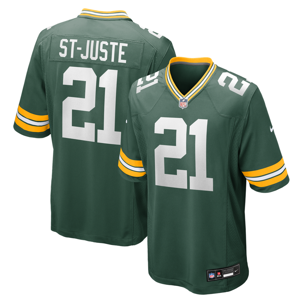 Benjamin St-Juste Green Bay Packers Nike Team Game Jersey - Green