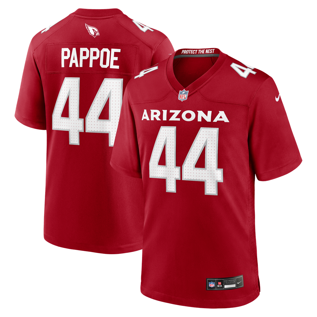 Owen Pappoe Arizona Cardinals Nike Team Game Jersey - Cardinal