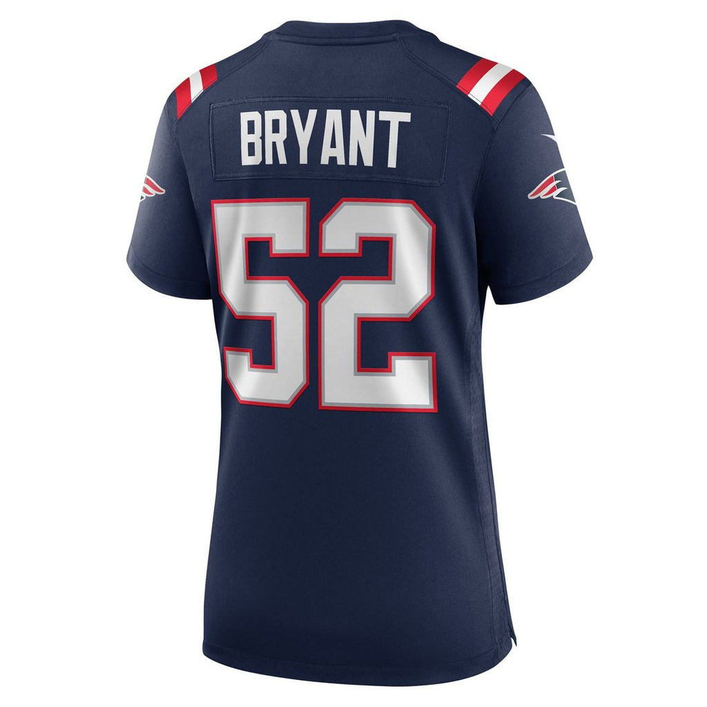 Marcus Bryant New England Patriots Nike Women's Team Game Jersey - Navy