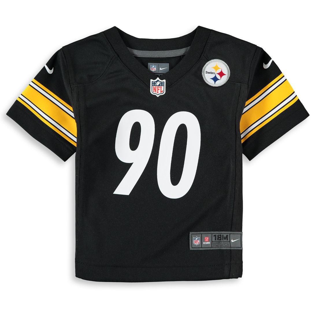 T.J. Watt Pittsburgh Steelers Nike Infant Team  Player Game Official Jersey - Black