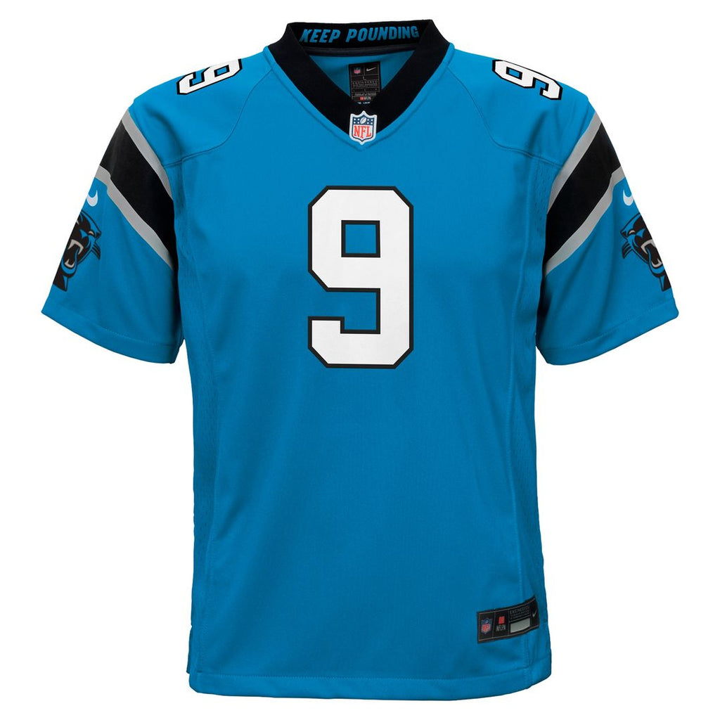 Bryce Young Carolina Panthers Nike Youth Game Official Jersey - Blue
