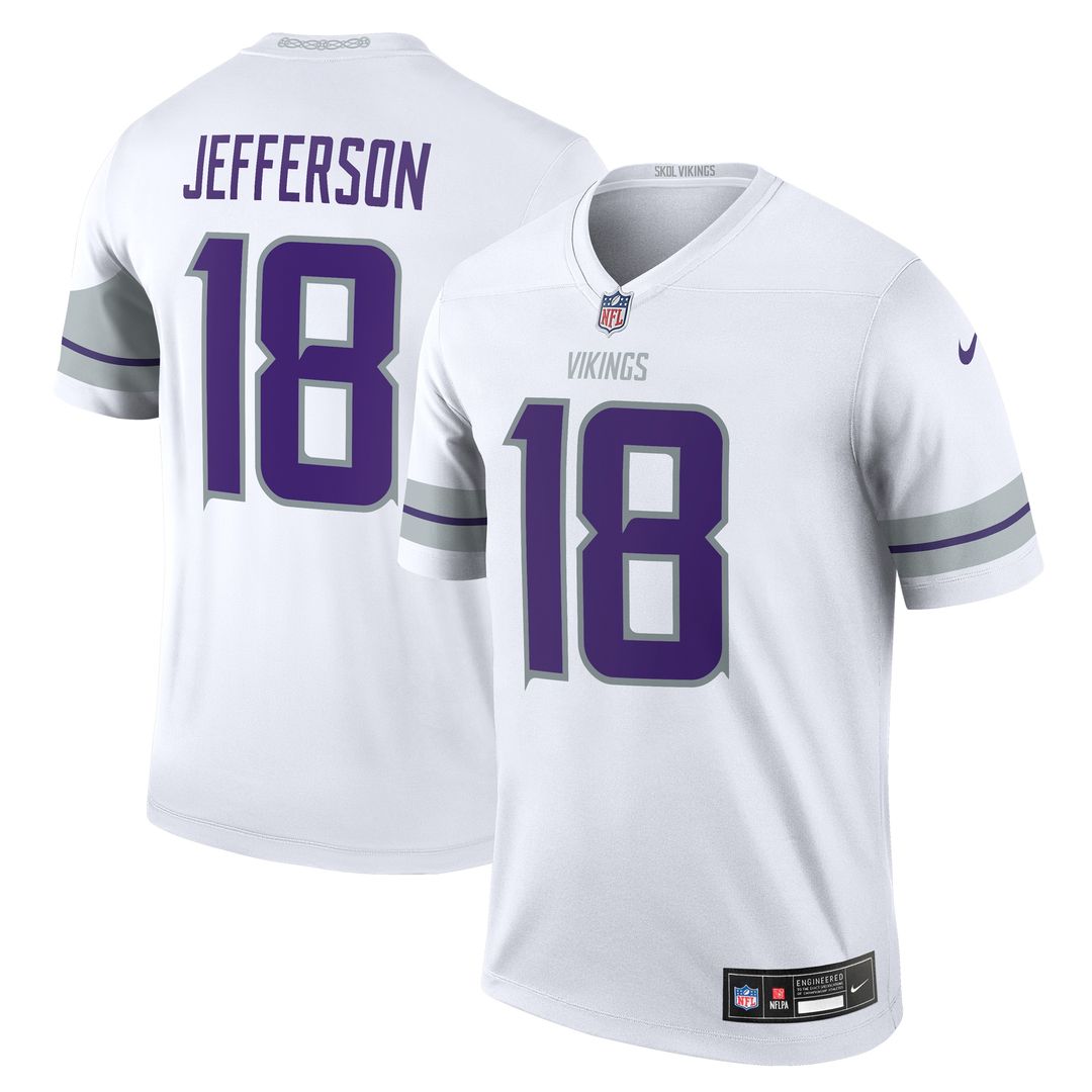 Justin Jefferson Minnesota Vikings Nike Legend Player Performance Top - White