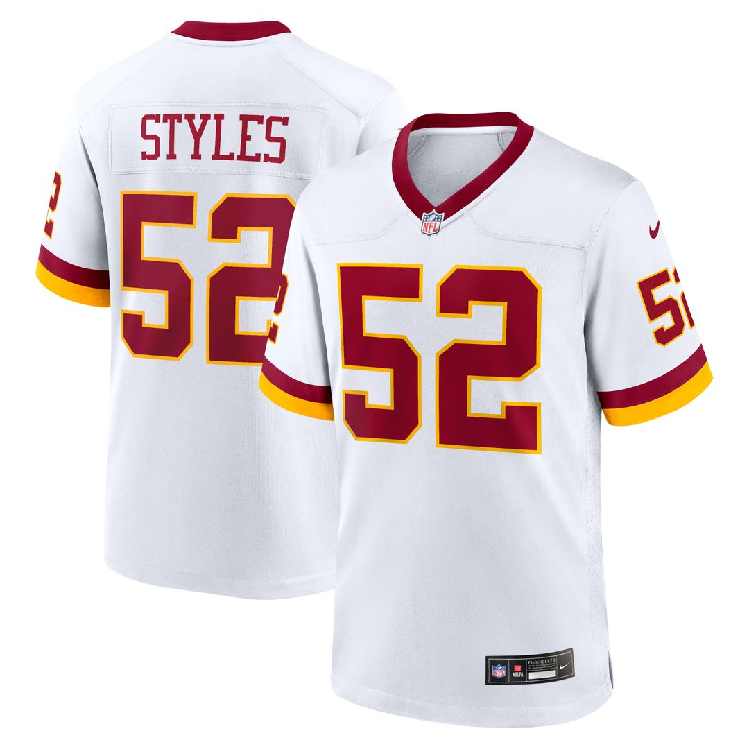 Sonny Styles Washington Commanders Nike Game Super Bowl Era Jersey - White