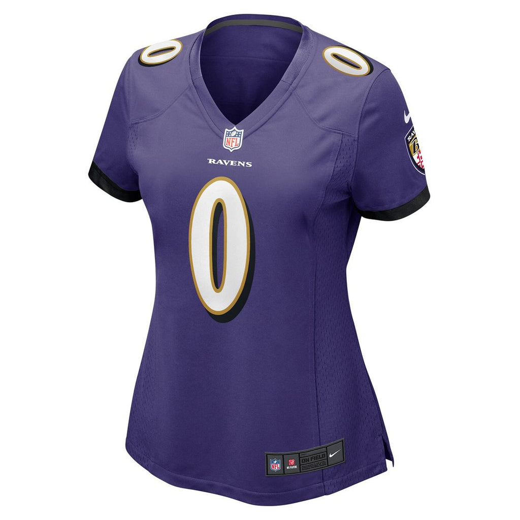 Roquan Smith Baltimore Ravens Nike Women's Team Game Official Jersey - Purple