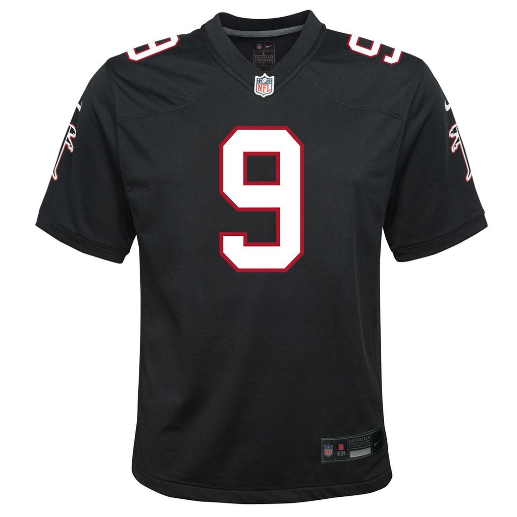 Michael Penix Jr. Atlanta Falcons Nike Youth Alternate Game Official Jersey - Black