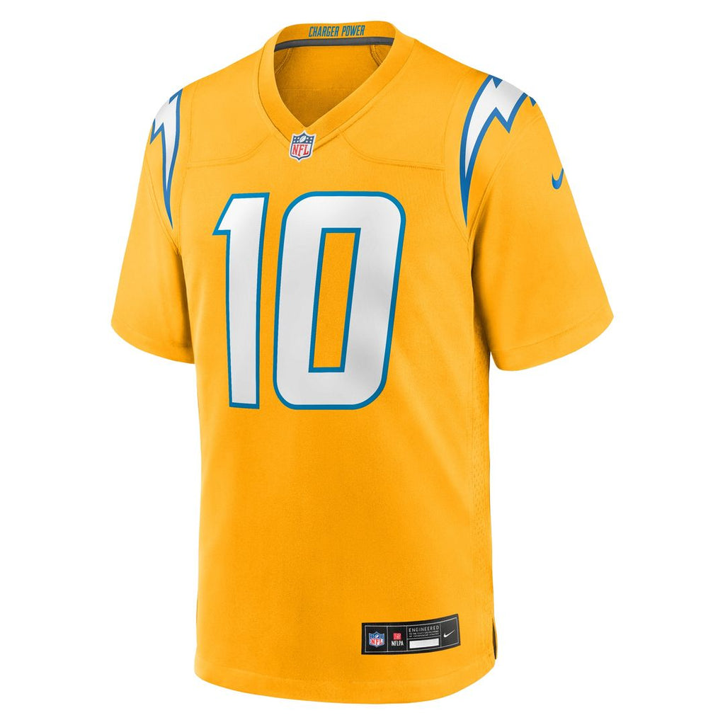 Justin Herbert Los Angeles Chargers Nike Youth Alternate Super Chargers Game Player Official Jersey - Navy