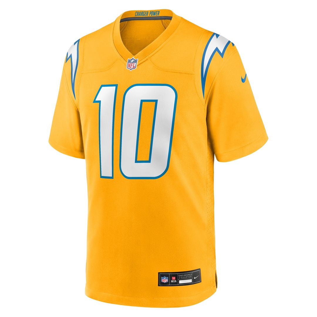 Justin Herbert Los Angeles Chargers Nike Youth Alternate Super Chargers Game Player Official Jersey - Navy