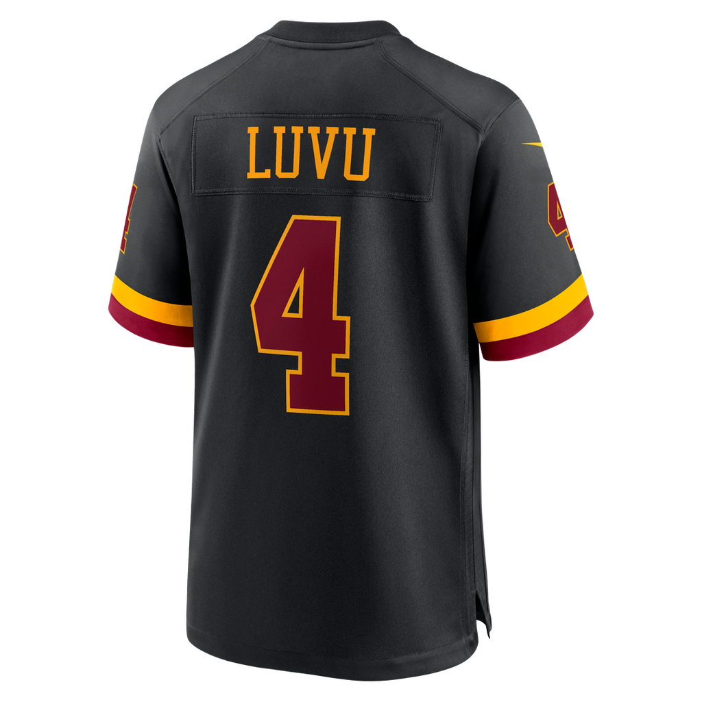 Frankie Luvu Washington Commanders Nike Hail Raiser Alternate Game Official Jersey - Black
