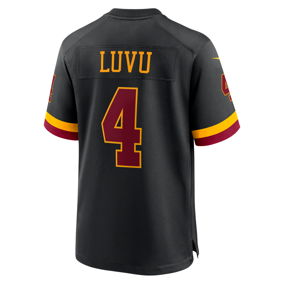 Frankie Luvu Washington Commanders Nike Hail Raiser Alternate Game Official Jersey - Black