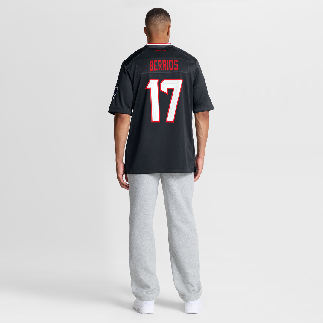 Braxton Berrios Houston Texans Nike Team Game Jersey - Navy
