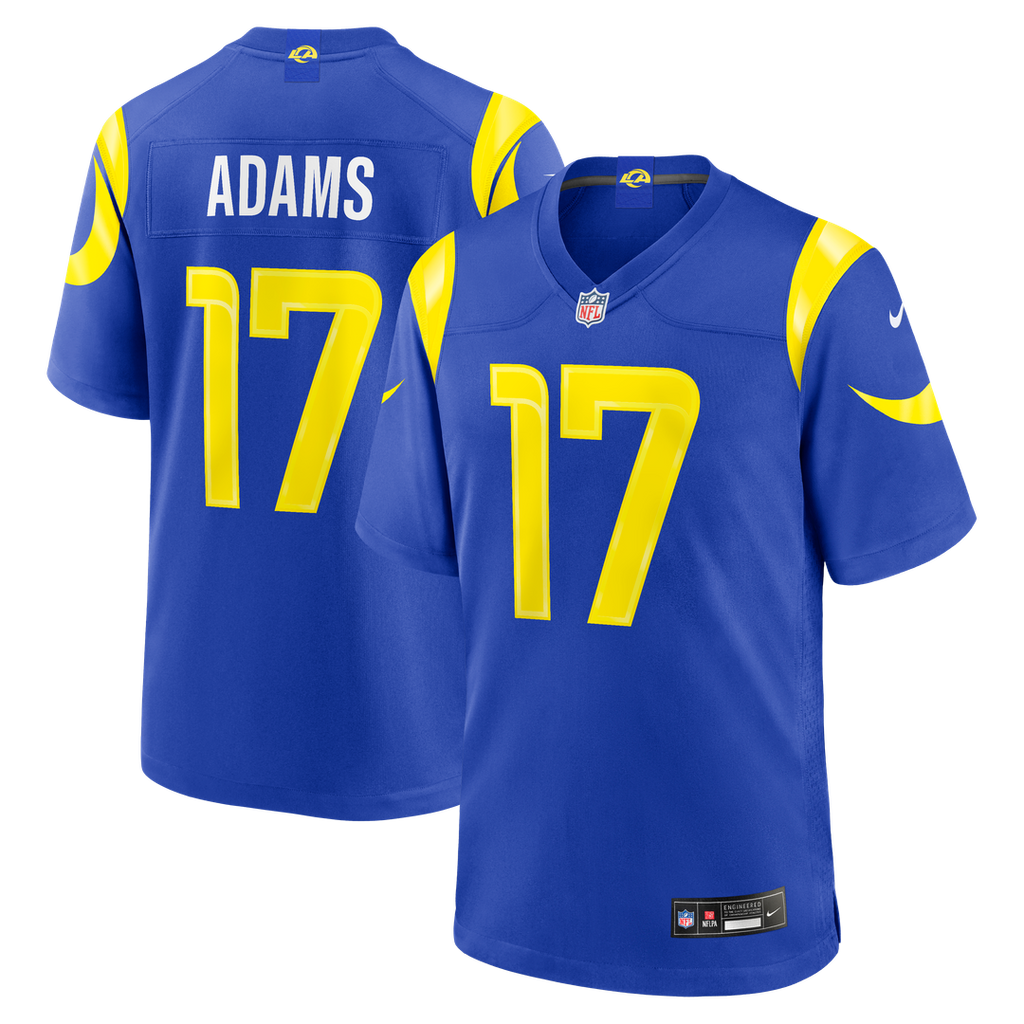 Davante Adams Los Angeles Rams Nike Team Game Player Official Jersey - Royal
