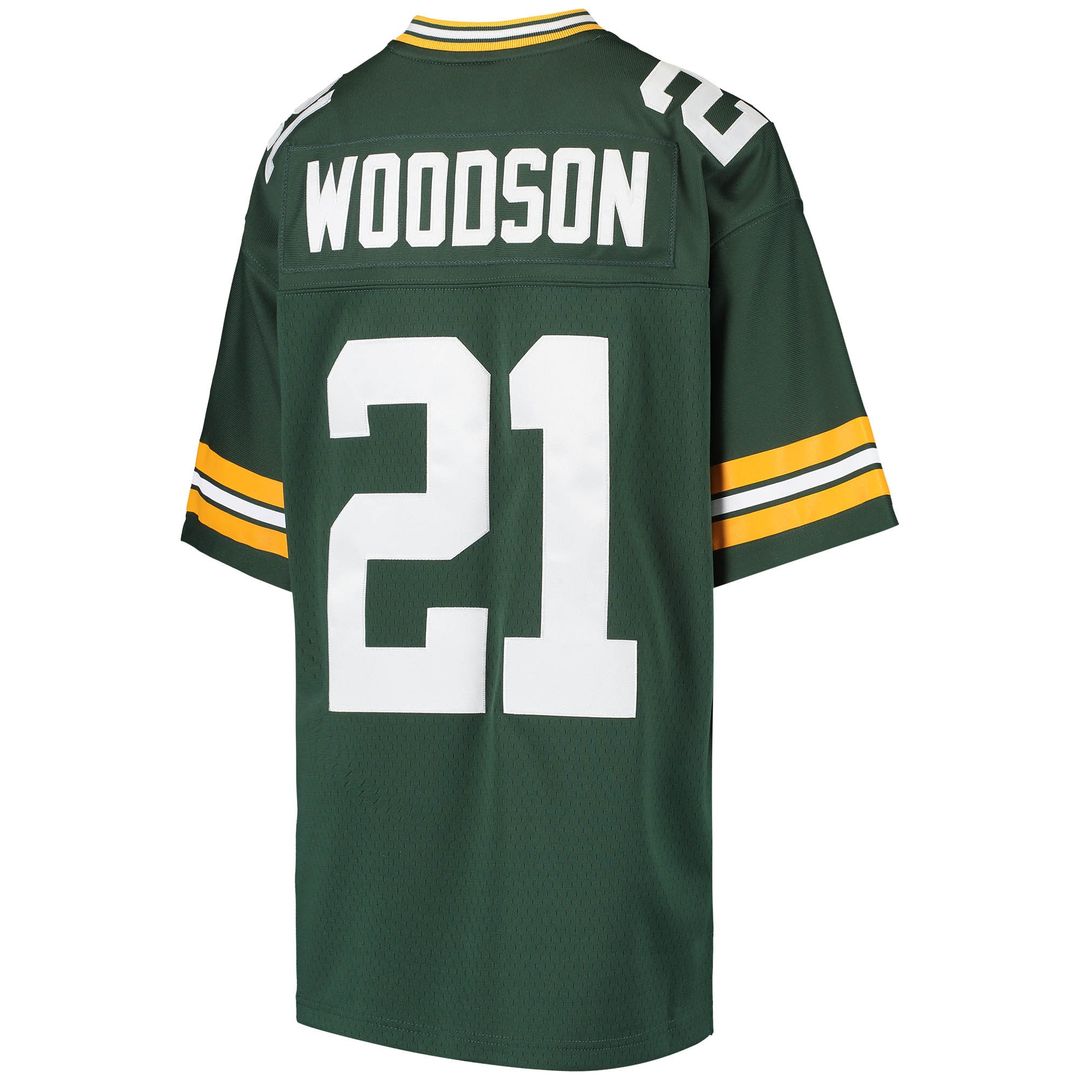 Charles Woodson Green Bay Packers Mitchell & Ness Youth Retired Player Legacy Official Jersey - Green