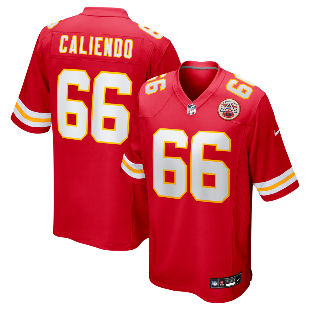 Mike Caliendo Kansas City Chiefs Nike Game Player Official Jersey - Red