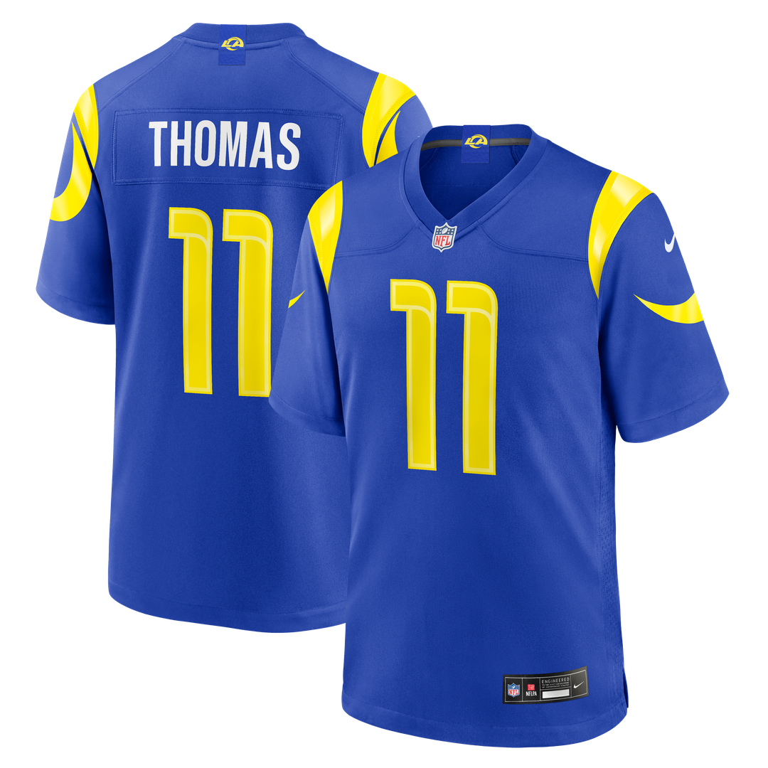 Keir Thomas Los Angeles Rams Nike Team Game Official Jersey - Royal