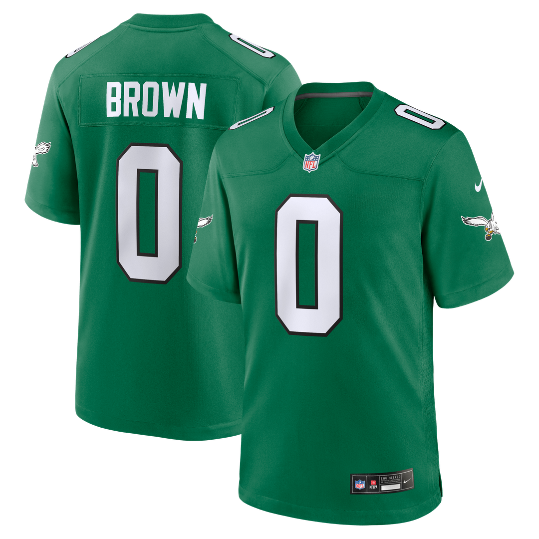 Marquise Brown Philadelphia Eagles Nike Alternate 2 Game Jersey - Kelly Green