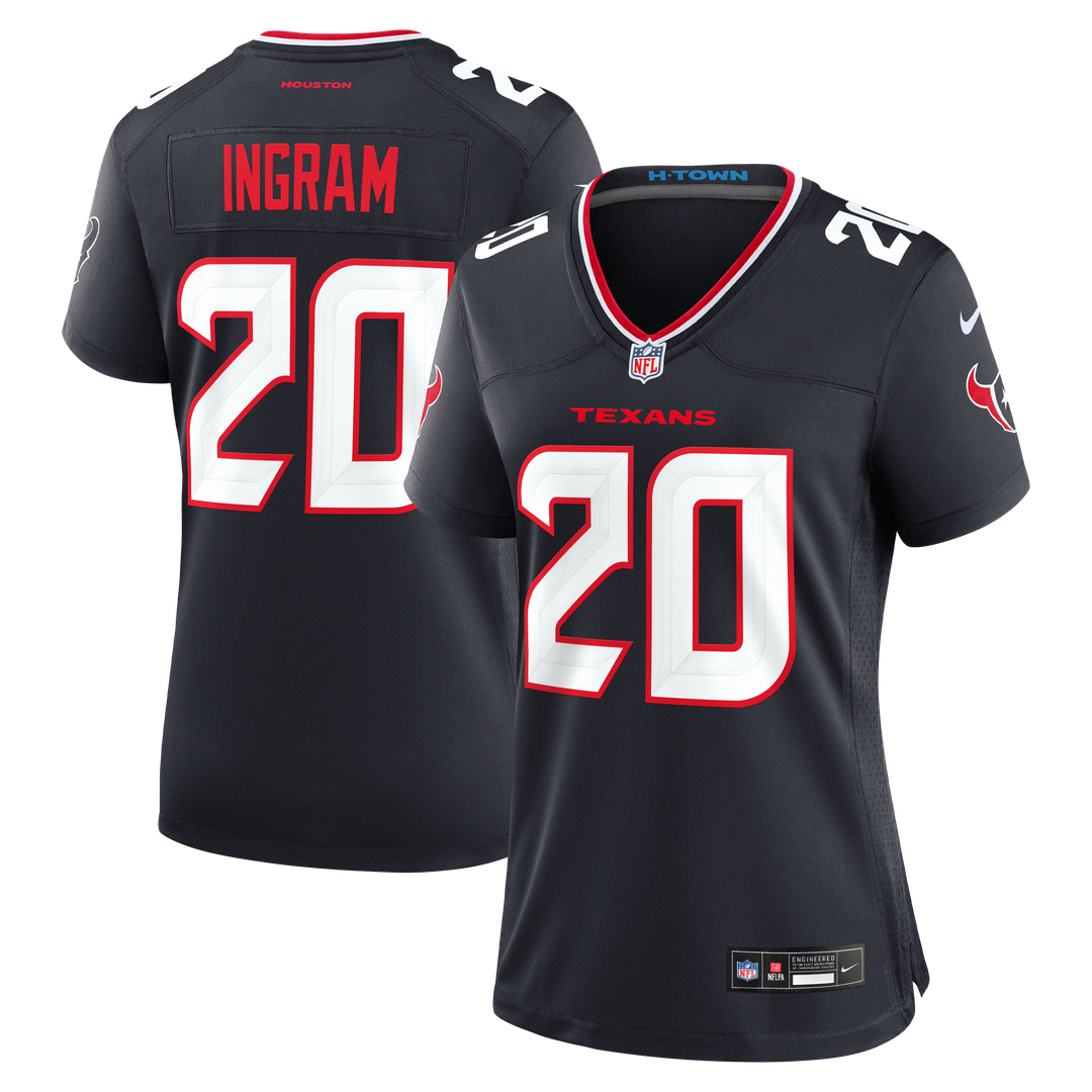 Ja'Marcus Ingram Houston Texans Nike Women's Team Game Jersey - Navy