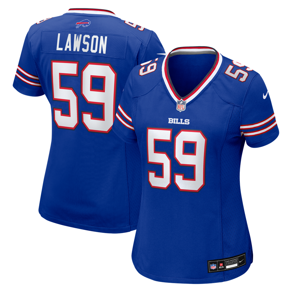 Shaq Lawson Buffalo Bills Nike Women's Team Game Official Jersey -  Royal