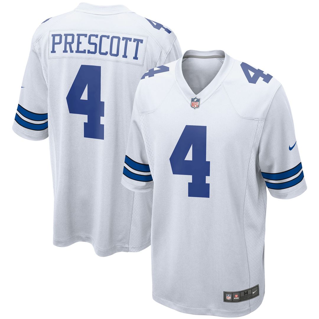 Dak Prescott Dallas Cowboys Nike Game Team Official Jersey - Navy