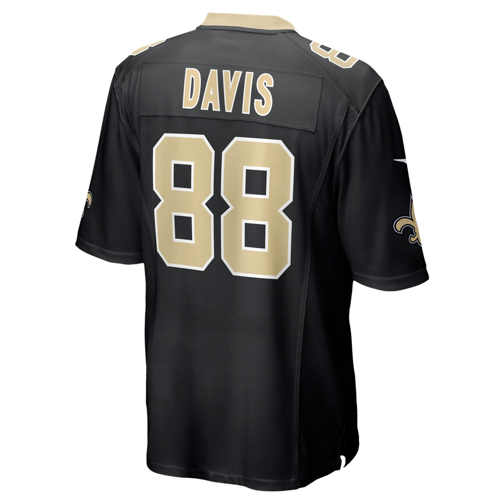 Shaquan Davis New Orleans Saints Nike Game Jersey - Black