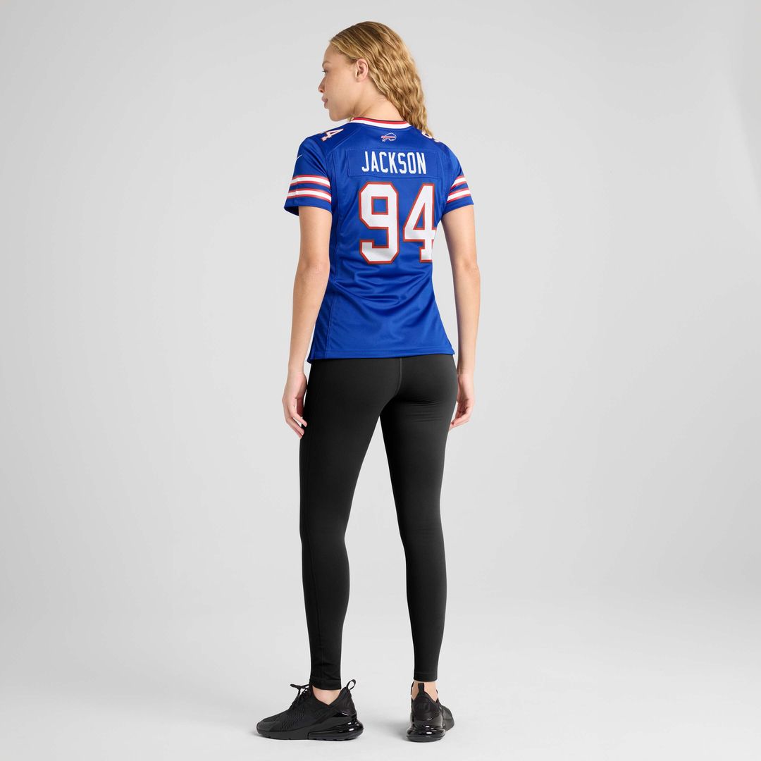 Landon Jackson Buffalo Bills Nike Women's Team Game Jersey - Royal