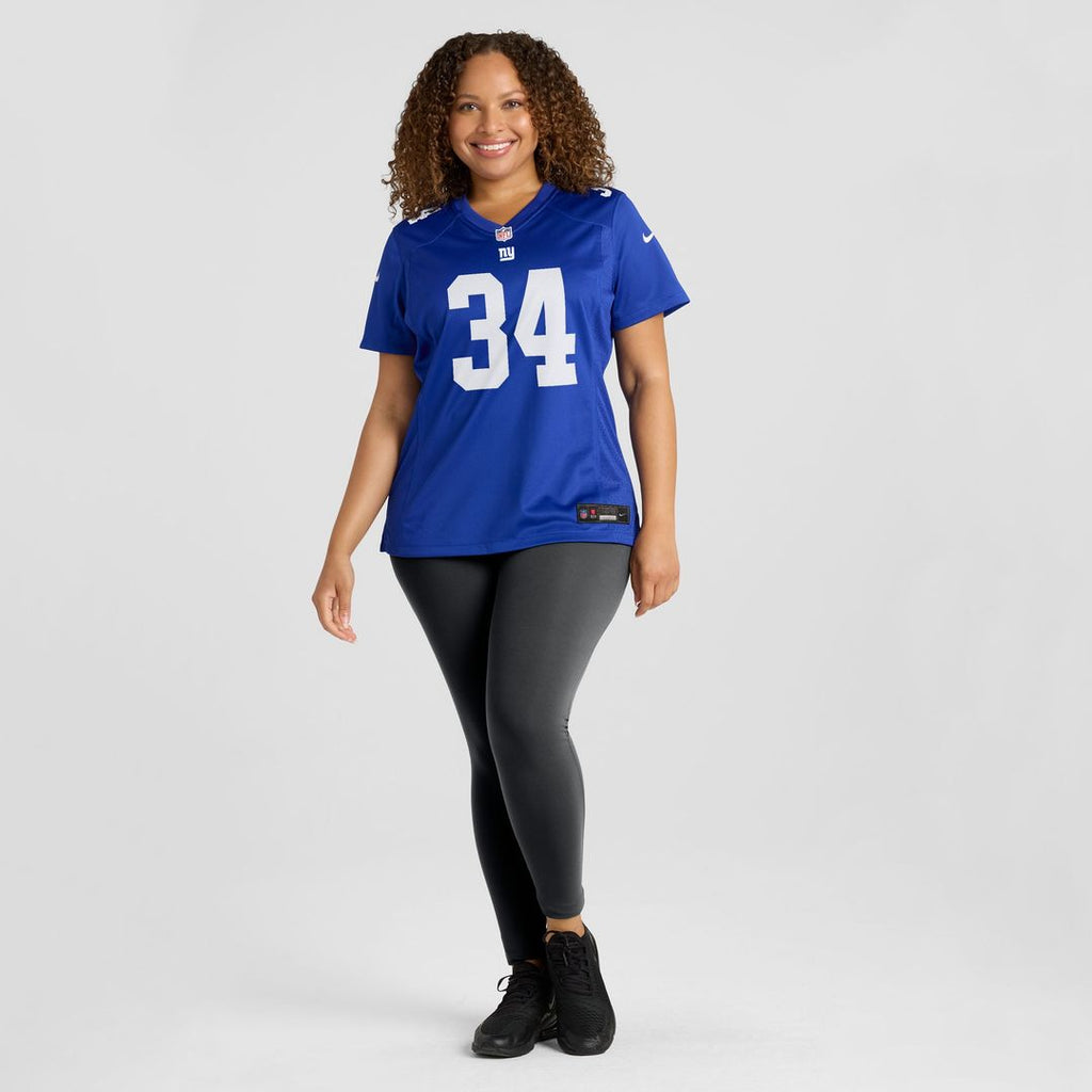 Beau Brade New York Giants Nike Women's Team Game Official Jersey -  Royal