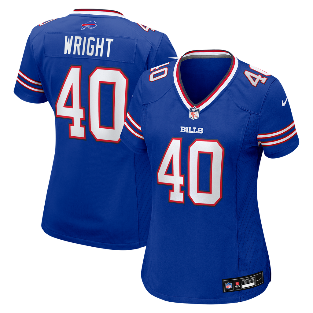 Matthew Wright Buffalo Bills Nike Women's Team Game Jersey - Royal