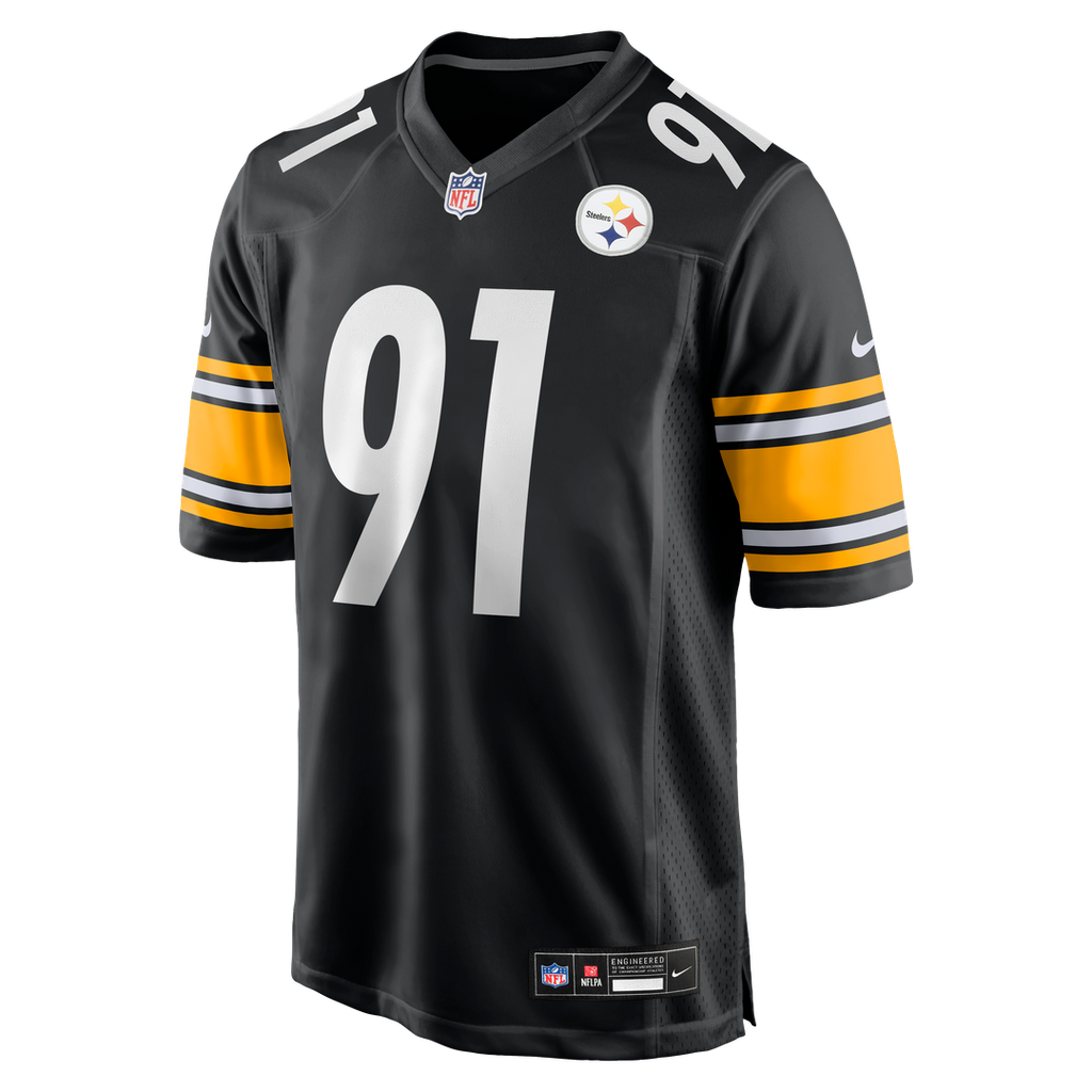 Logan Lee Pittsburgh Steelers Nike Game Jersey - Black