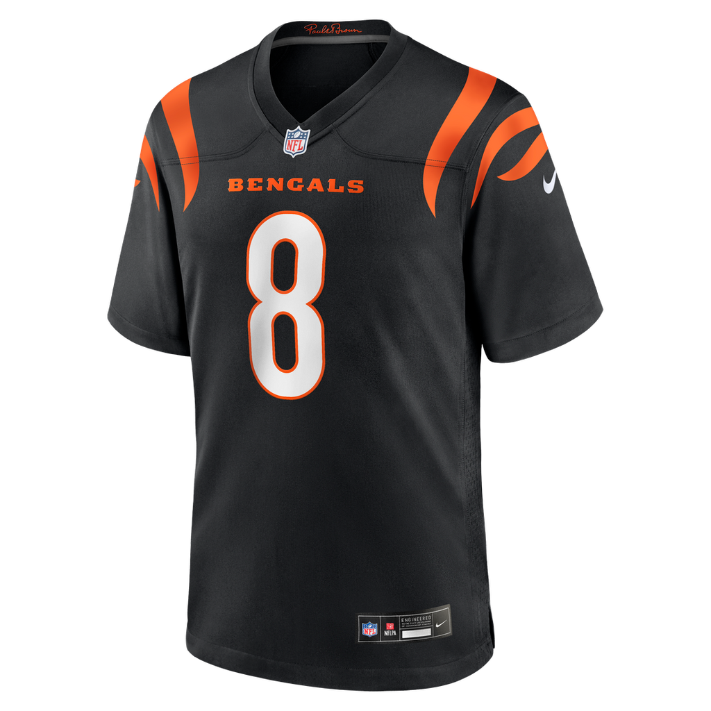 Ryan Rehkow Cincinnati Bengals Nike  Game Official Jersey -  Black