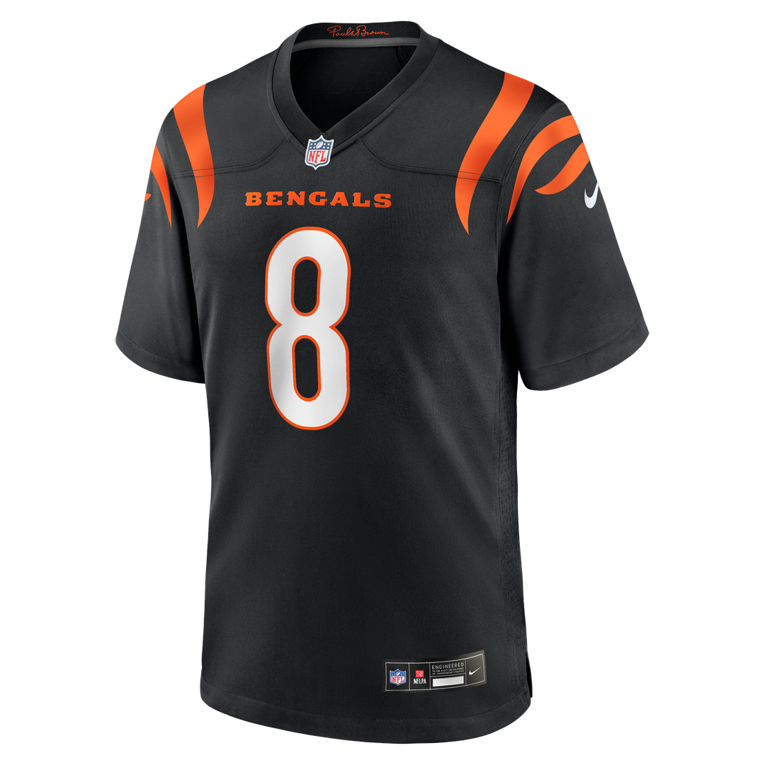 Ryan Rehkow Cincinnati Bengals Nike  Game Official Jersey -  Black