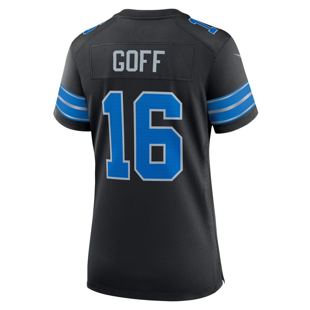 Jared Goff Detroit Lions Nike Women's Game Official Jersey - Blue