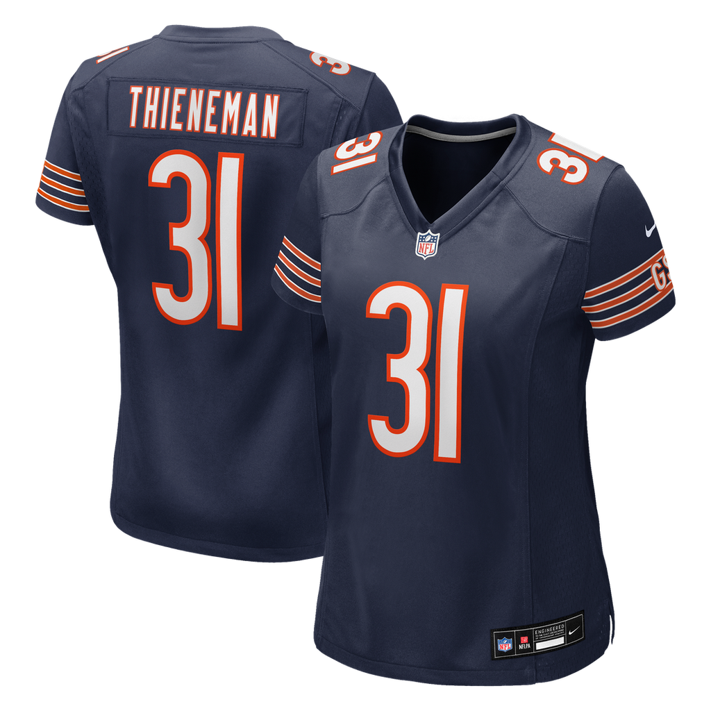 Dillon Thieneman Chicago Bears Nike Women's Team Game Jersey - Navy
