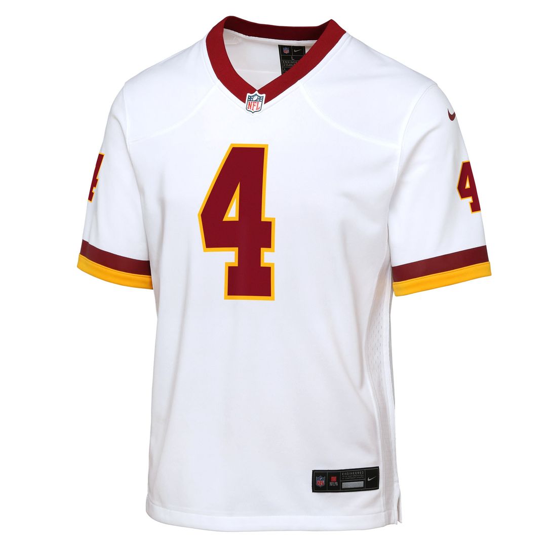 Frankie Luvu Washington Commanders Nike Youth Game Super Bowl Era Official Jersey - White