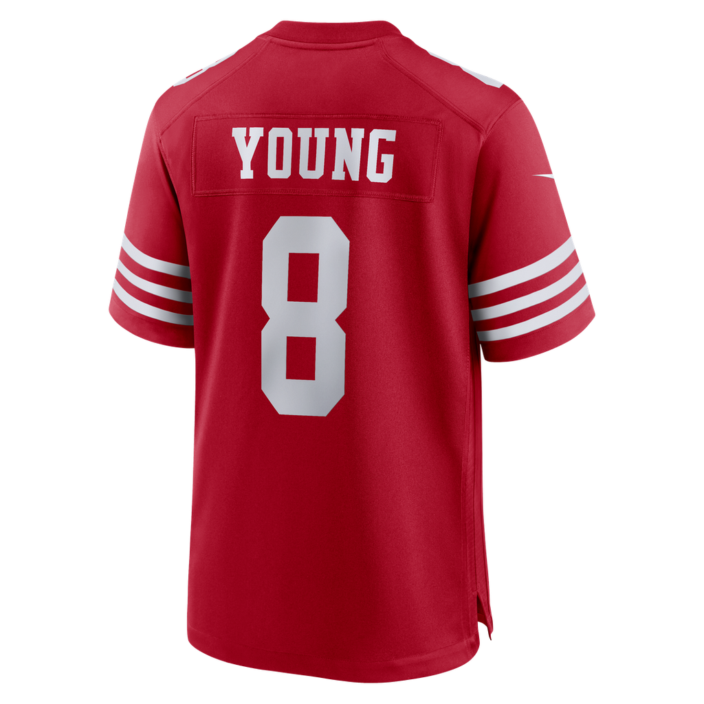Steve Young San Francisco 49ers Nike Retired Player Game Official Jersey - Scarlet