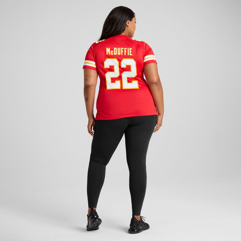 Trent McDuffie Kansas City Chiefs Nike Women's Game Jersey - Red