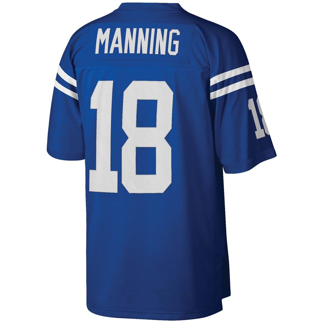 Peyton Manning Indianapolis Colts Mitchell & Ness Legacy Replica Official Jersey - Royal
