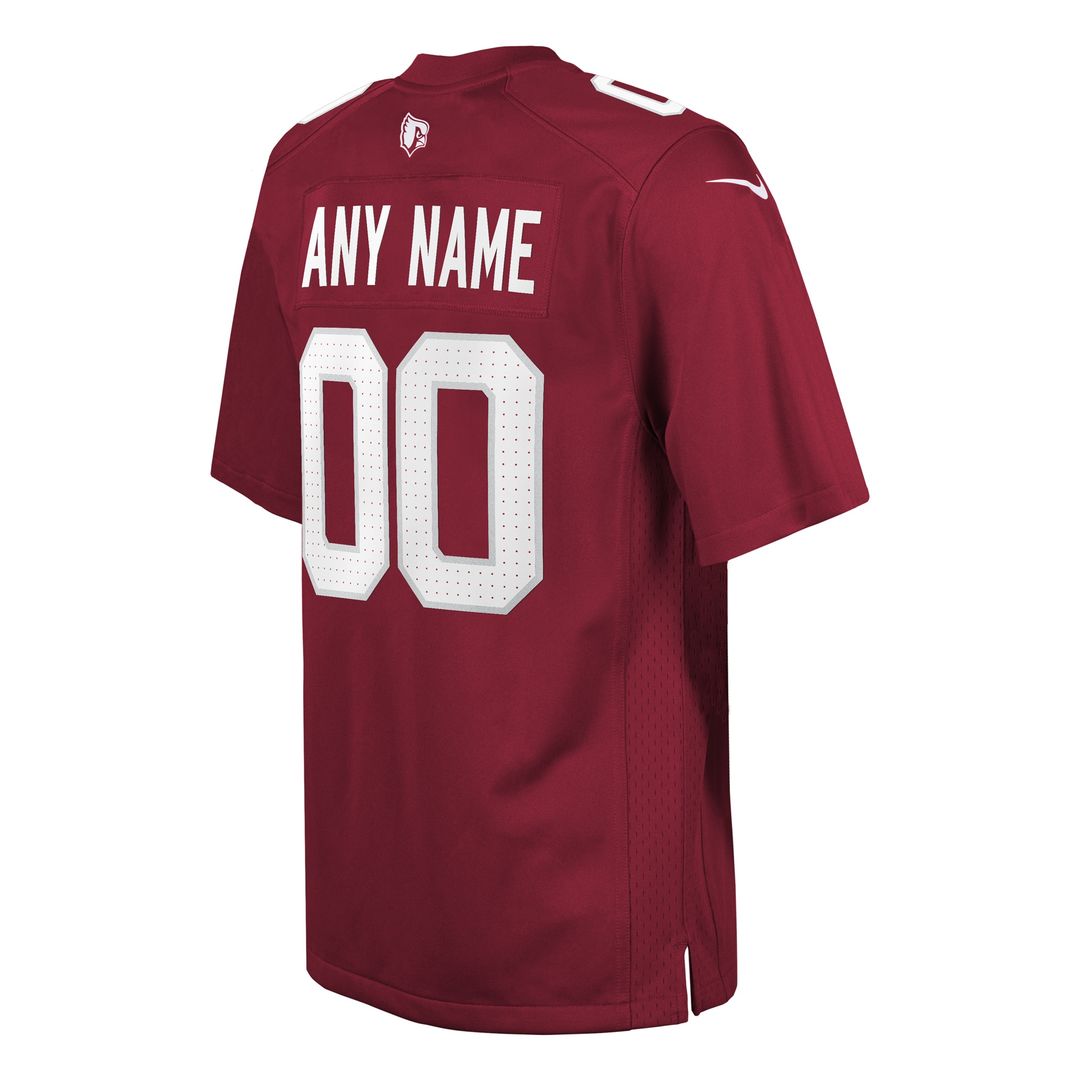 Arizona Cardinals Nike Youth Custom Game Official Jersey - Cardinal