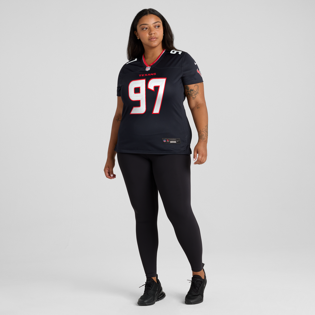 Dominique Robinson Houston Texans Nike Women's Team Game Official Jersey -  Navy