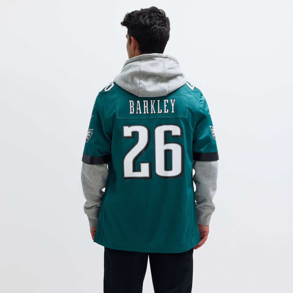 Saquon Barkley Philadelphia Eagles Nike Alternate Game Official Jersey -  Black