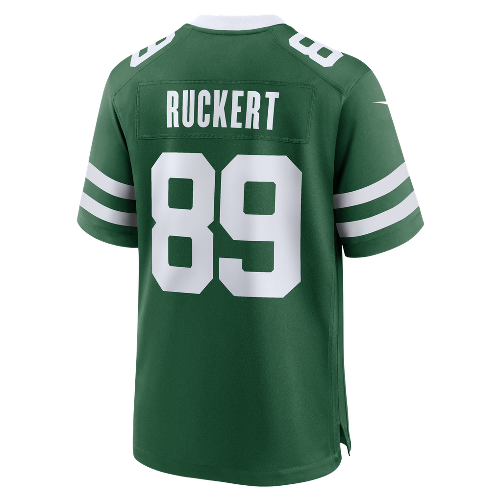 Jeremy Ruckert New York Jets Nike Team Game Official Jersey - Legacy Green