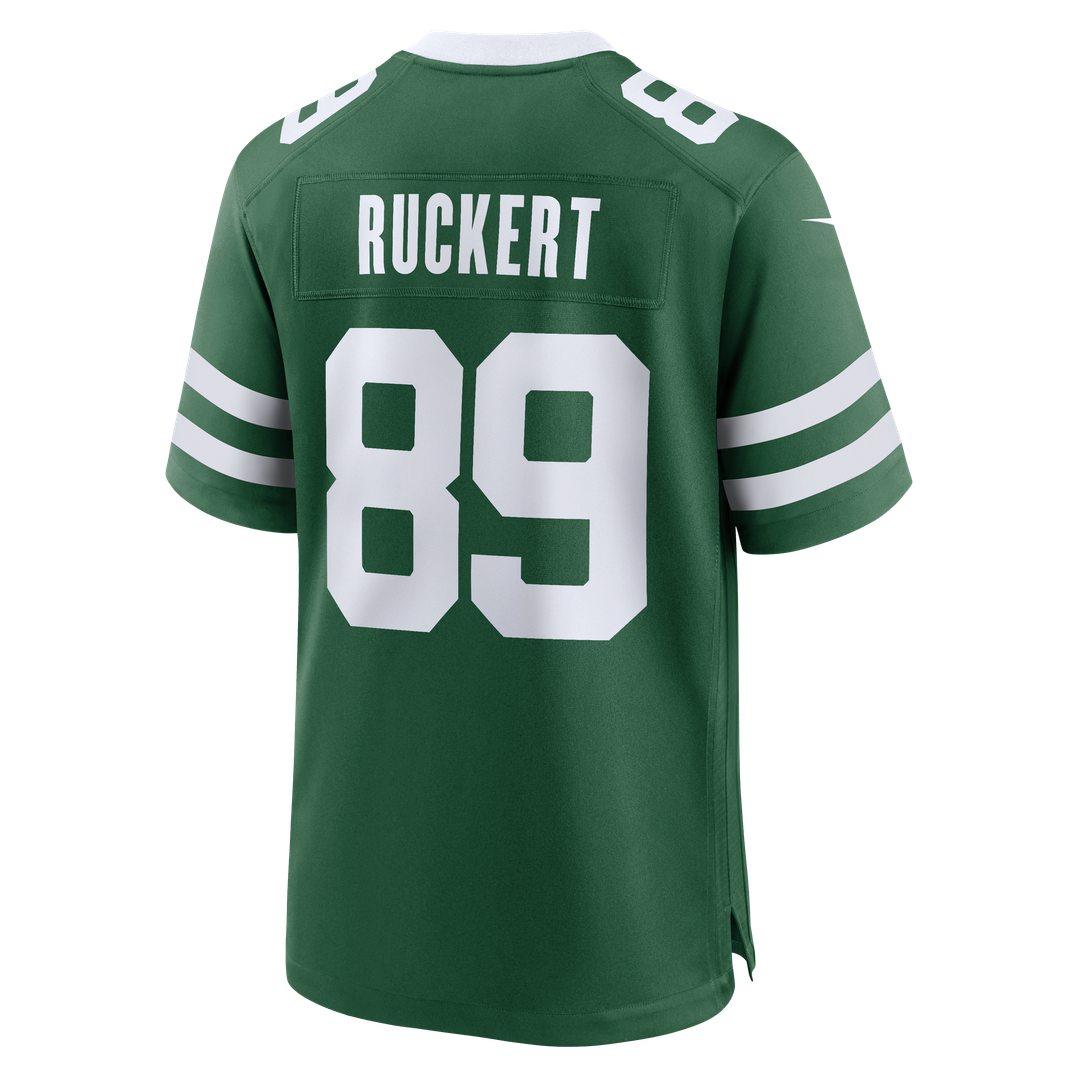 Jeremy Ruckert New York Jets Nike Team Game Official Jersey - Legacy Green