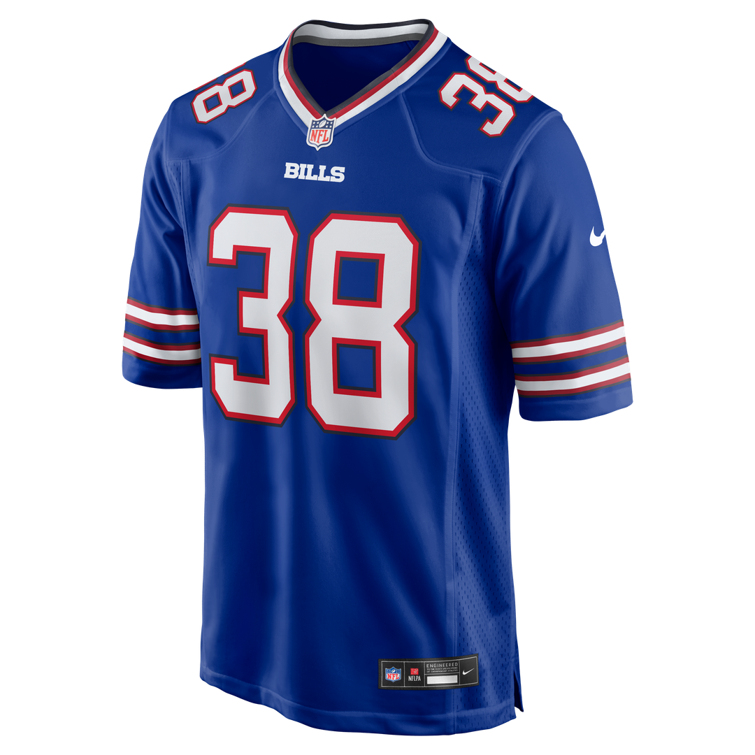 Tre Norwood Buffalo Bills Nike Team Game Official Jersey -  Royal