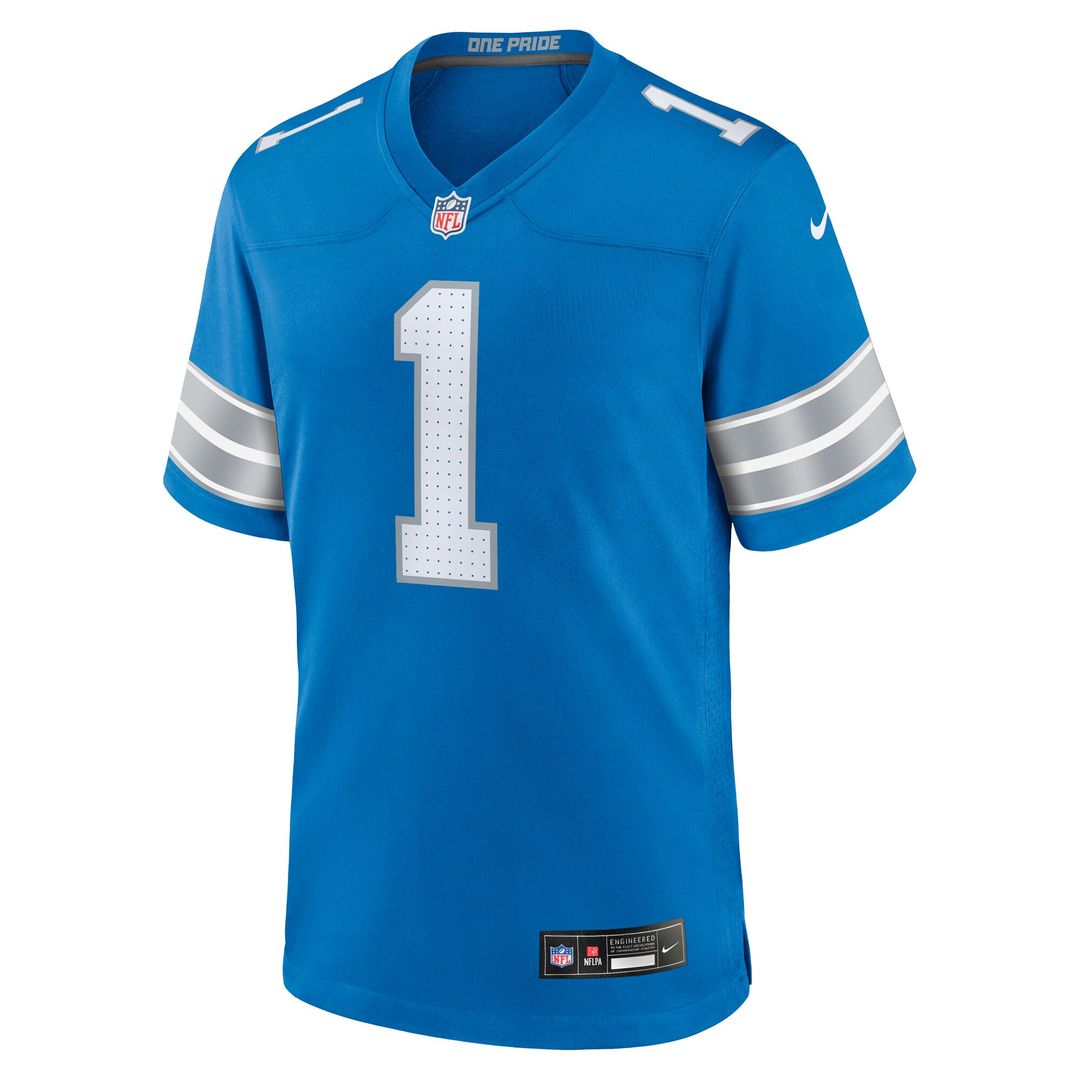 Jameson Williams Detroit Lions Nike Alternate Game Player Official Jersey - Black