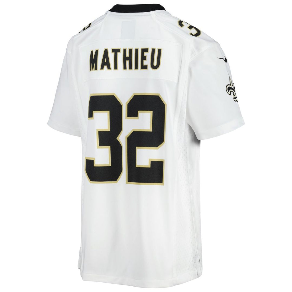 Tyrann Mathieu New Orleans Saints Nike Youth Game Official Jersey - White