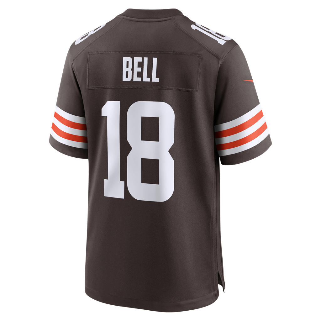 David Bell Cleveland Browns Nike Game Official Jersey - Brown